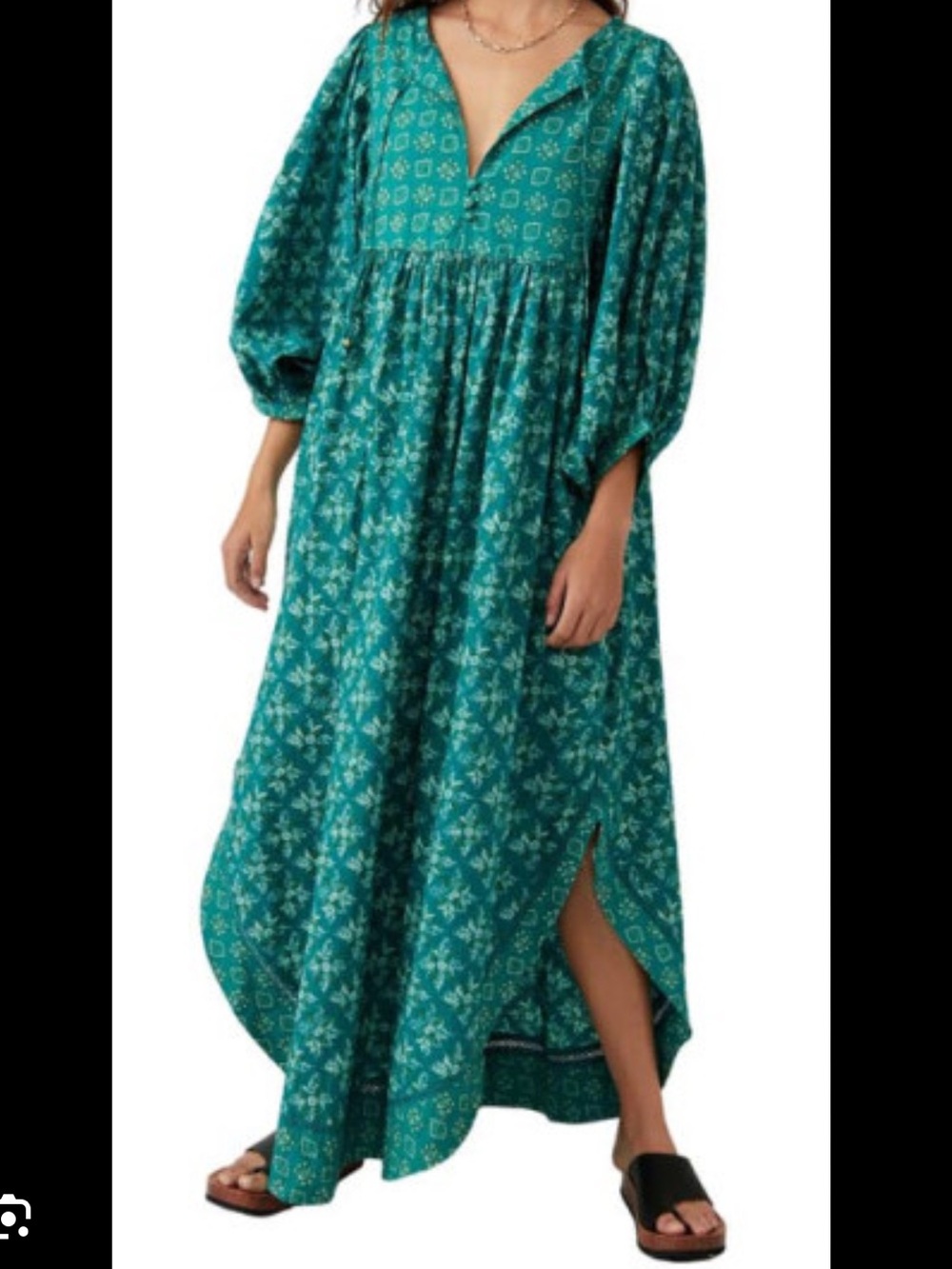 Free People hazy maisy forest dress - Picture 3 of 7